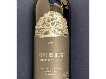 Burly  Black Label  Cabernet Sauvignon (Sciandri Vineyard) END OF VINTAGE 2019 on Sale