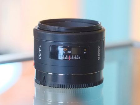 Sony 50mm f1.4 (SAL50F14) Online now