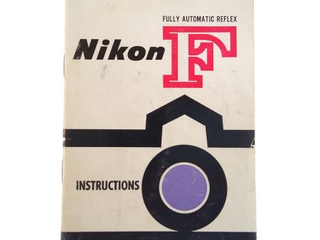 Early Nikon F Instruction Manual. Online Sale