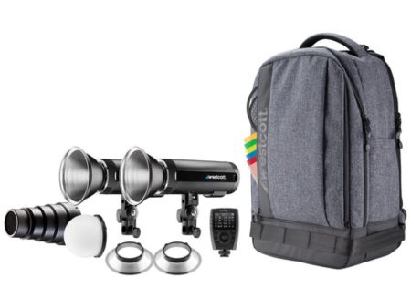 Westcott FJ200 Strobe 2-Light Backpack Kit with FJ-X3 S Wireless Trigger for Sony Cameras For Discount