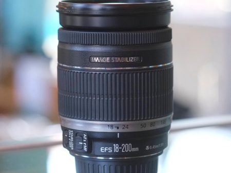 Canon EF-S 18-200mm f3.5-5.6 IS Online Sale