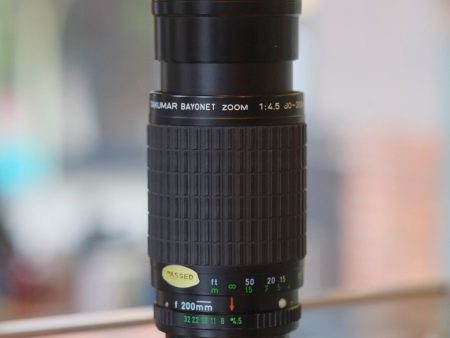 Takumar Bayonet Zoom 80-200mm f4.5 For Sale