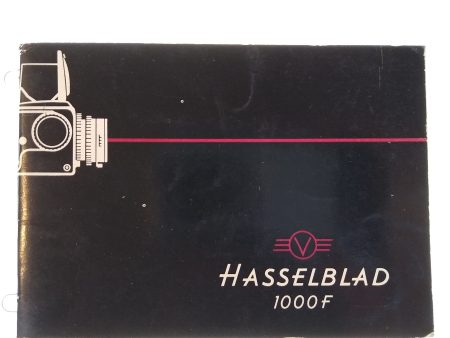 Hasselblad 1000F Instruction Manual (German). Hot on Sale