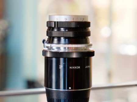 Nikon Nikkor-Q 135mm f 4 with BR1 Macro Adapter For Discount