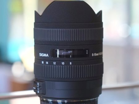 Sigma 8-16mm f4.5-5.6 DC HSM for Canon EF Online Hot Sale