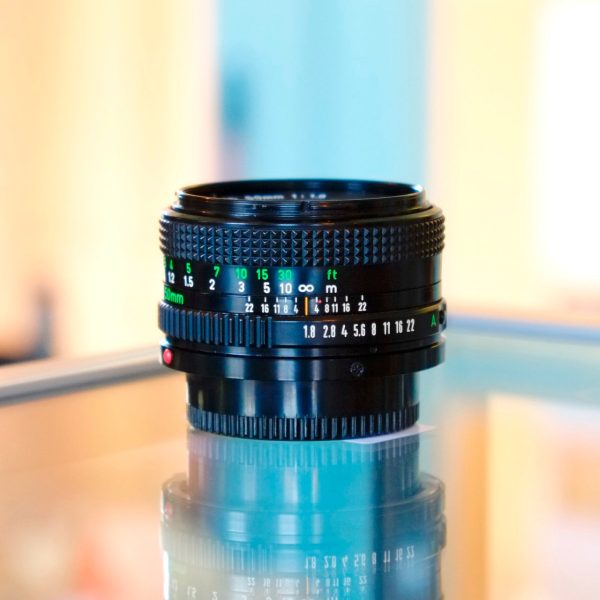 Canon FD 50mm f1.8 Online now