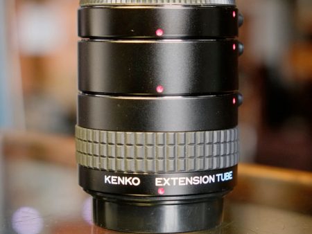 Kenko Extension Tube Set for Pentax K Discount