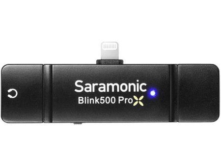 Saramonic Blink 500 ProX RXDi Dual-Channel Digital Wireless Receiver for iOS Devices | 2.4 GHz on Sale