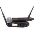 Shure GLXD24+ Dual-Band Wireless Vocal System with BETA 58A Microphone | Z3: 2.4, 5.8 GHz on Sale