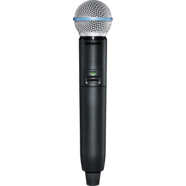 Shure GLXD24+ Dual-Band Wireless Vocal System with BETA 58A Microphone | Z3: 2.4, 5.8 GHz on Sale