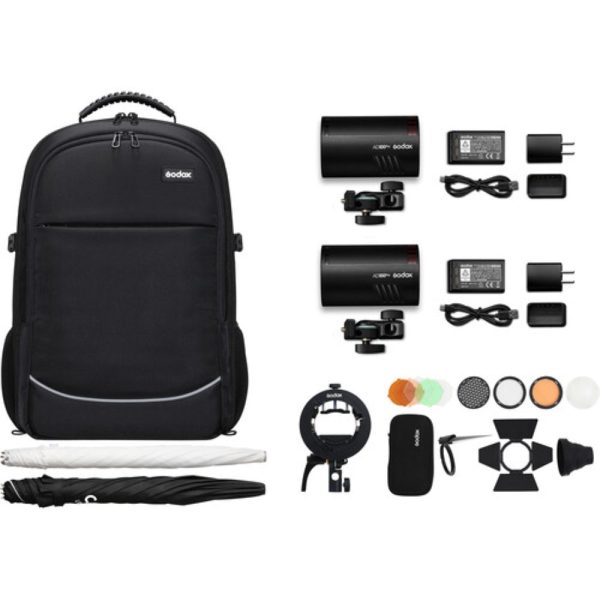 Godox AD100pro Pocket Flash 2-Light Kit Cheap