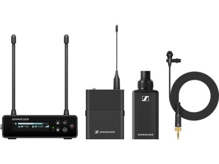 Sennheiser EW-DP ENG SET Camera-Mount Digital Wireless Combo Microphone System | Q1-6: 470 to 526 MHz Sale